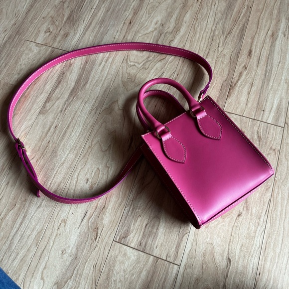 Anna Paola Genuine Leather Bag - Picture 1 of 5